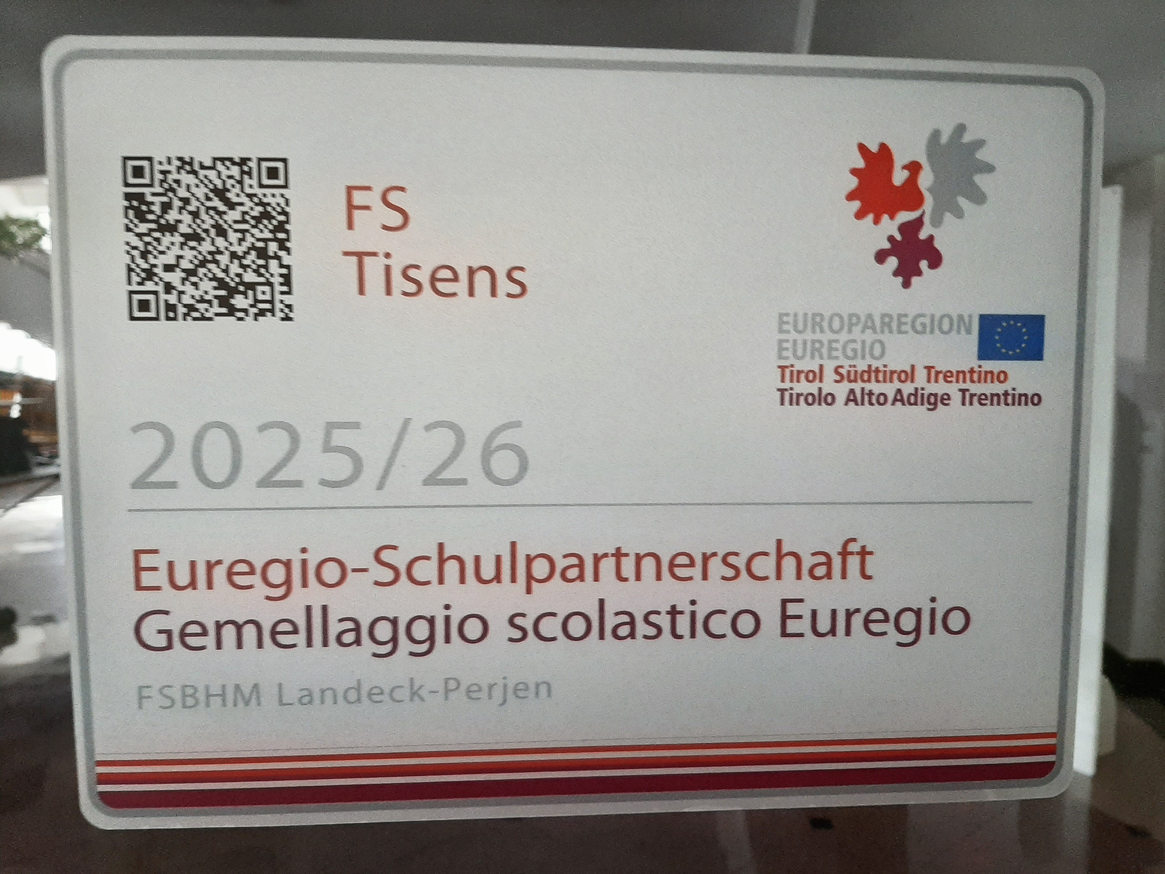 Euregio Schulpartnerschaft FS Tisens-FSBHM Landeck-Perjen