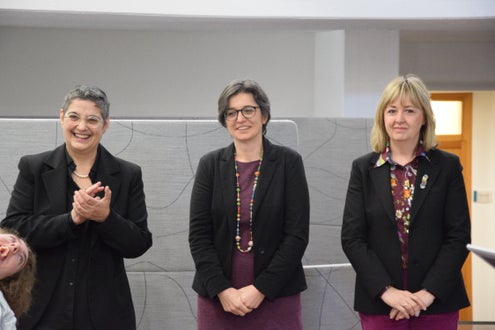 Preisverleihung Wettbewerb politische Bildung 2. Klasse. Foto: FS Tisens