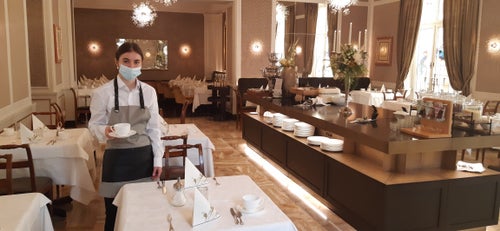 Bojana Kitanova im Hotel Europa,Meran. Foto: FS Tisens