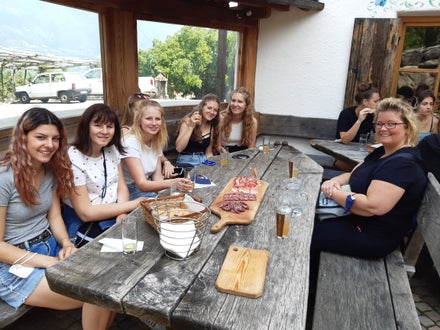 Lehrausgang Niedereben 4. Klasse Foto: FS Tisens