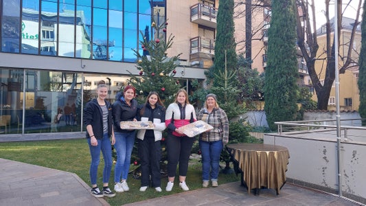 Weihnachtskekse für den Raiffeisenverband. Foto: Raiffeisenverband Südtirol