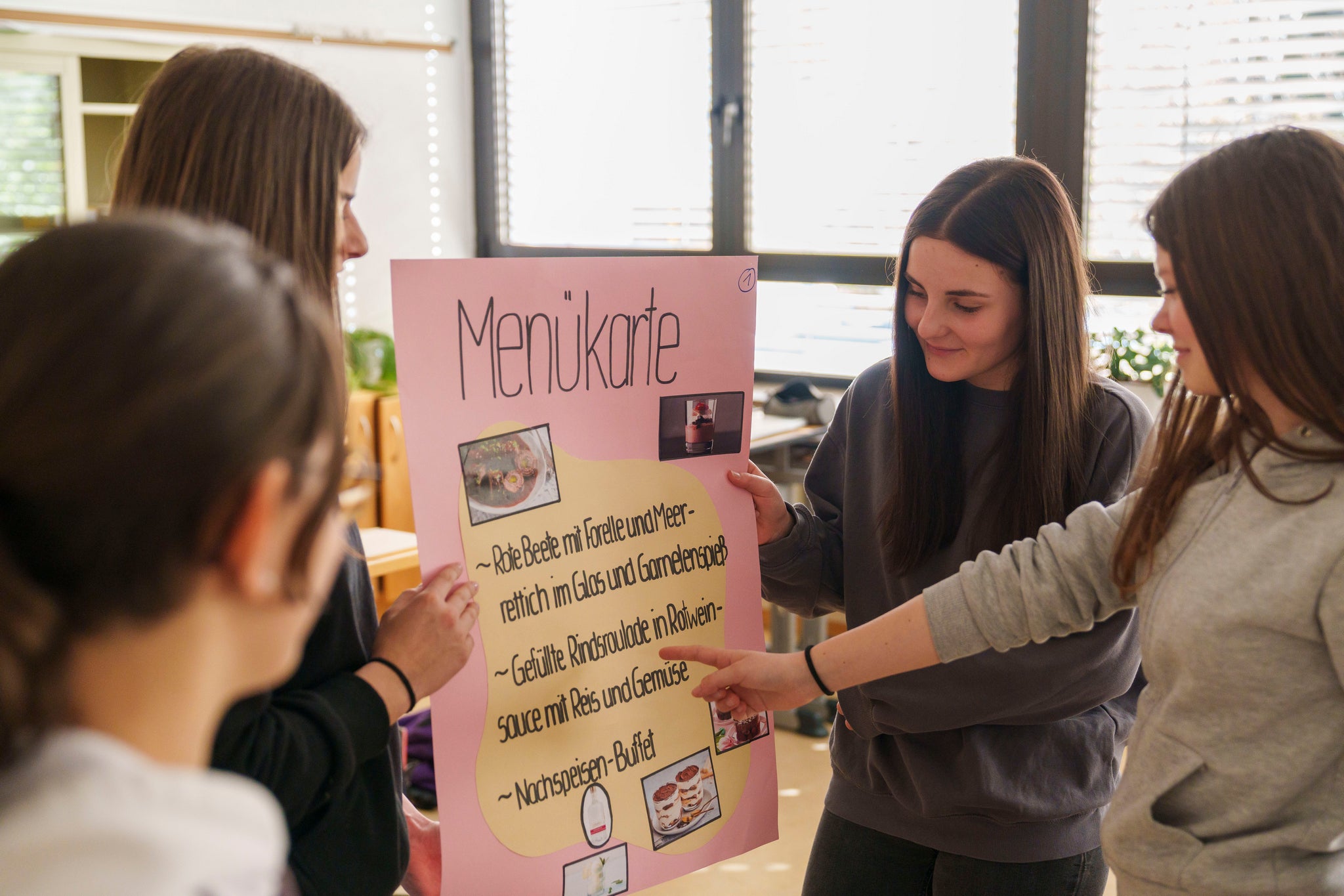 Unterricht in der Klasse. Foto: René Gamper