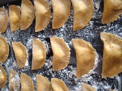 Teigtaschen Silvia Berger. Foto: Silvia Berger