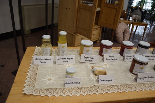 Hofladen 4. Klasse. Fotos: FS Tisens