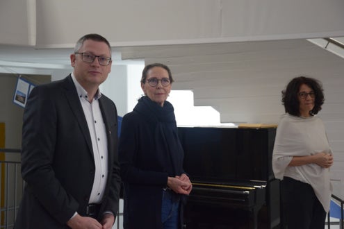 Preisverleihung Wettbewerb politische Bildung 2. Klasse. Foto: FS Tisens