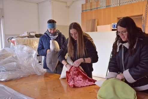 Betriebsbesichtigung Inama Dekor. Foto: FS Tisens