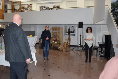 Preisverleihung Wettbewerb politische Bildung 2. Klasse. Foto: FS Tisens