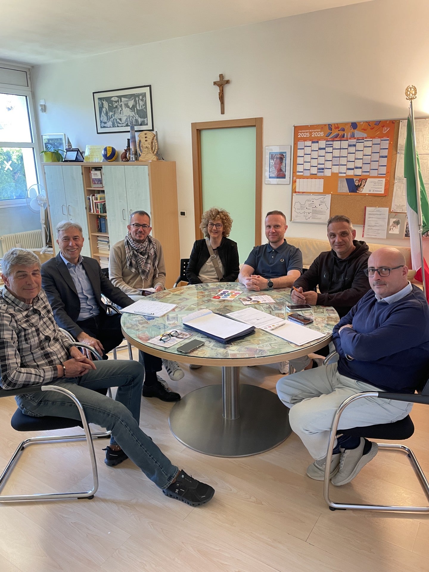 Staff scuola professionale E. Mattei e Felice Espro di CNA ALTO ADIGE