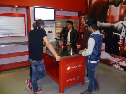 Laboratorio di fisica in moto