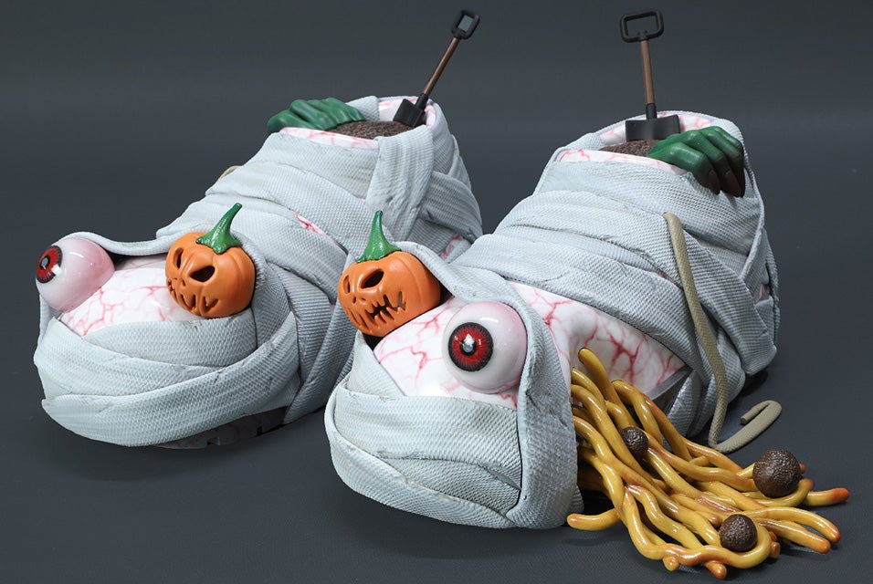 LGエレクトロニクスのミイラに着想を得た3Dプリントシューズ