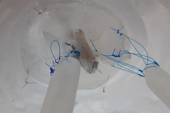 使用中のベンチトップ型TEERシミュレーター。