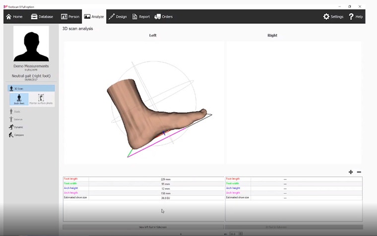 Introducing 3D Scan Images Import Option in the Latest footscan9