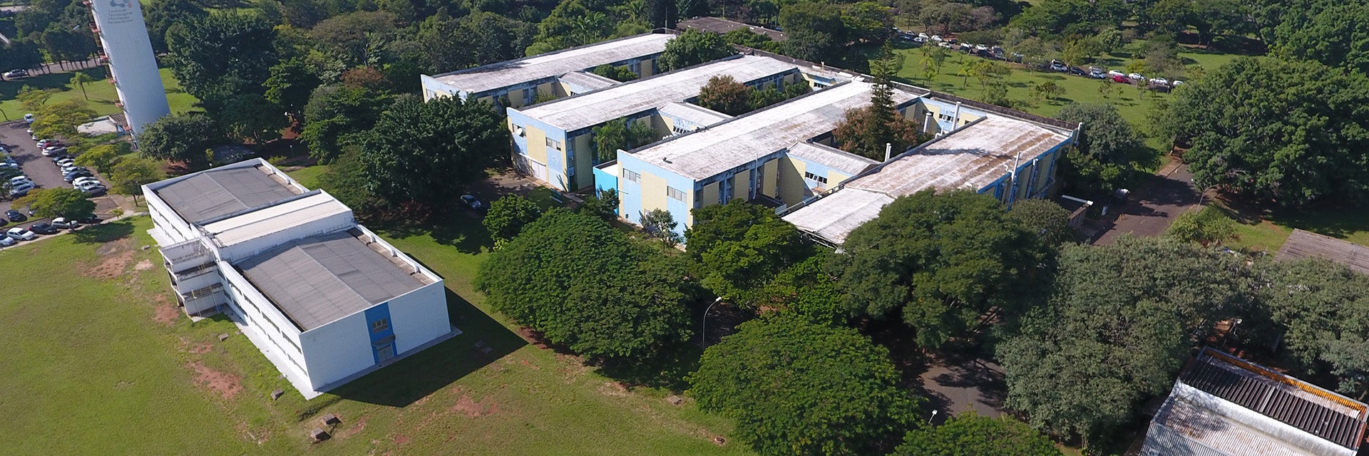 Bird's eye view of the Renato Archer Center