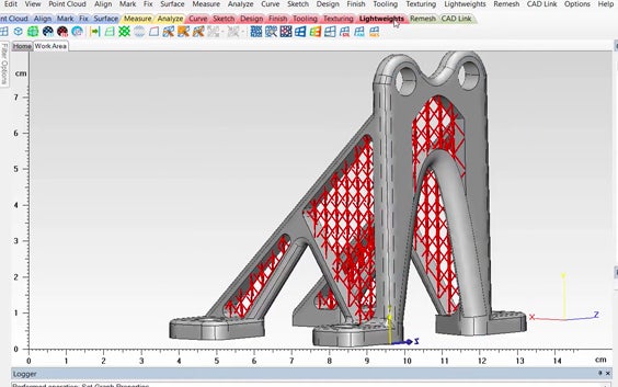 Phân tích vùng mỏng trên dữ liệu 3D trong phần mềm Materialise