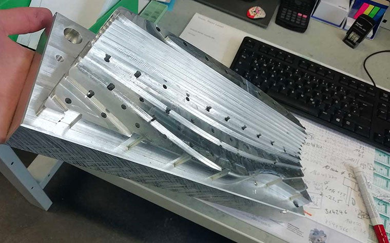 Metal lamination tool made with conventional methods