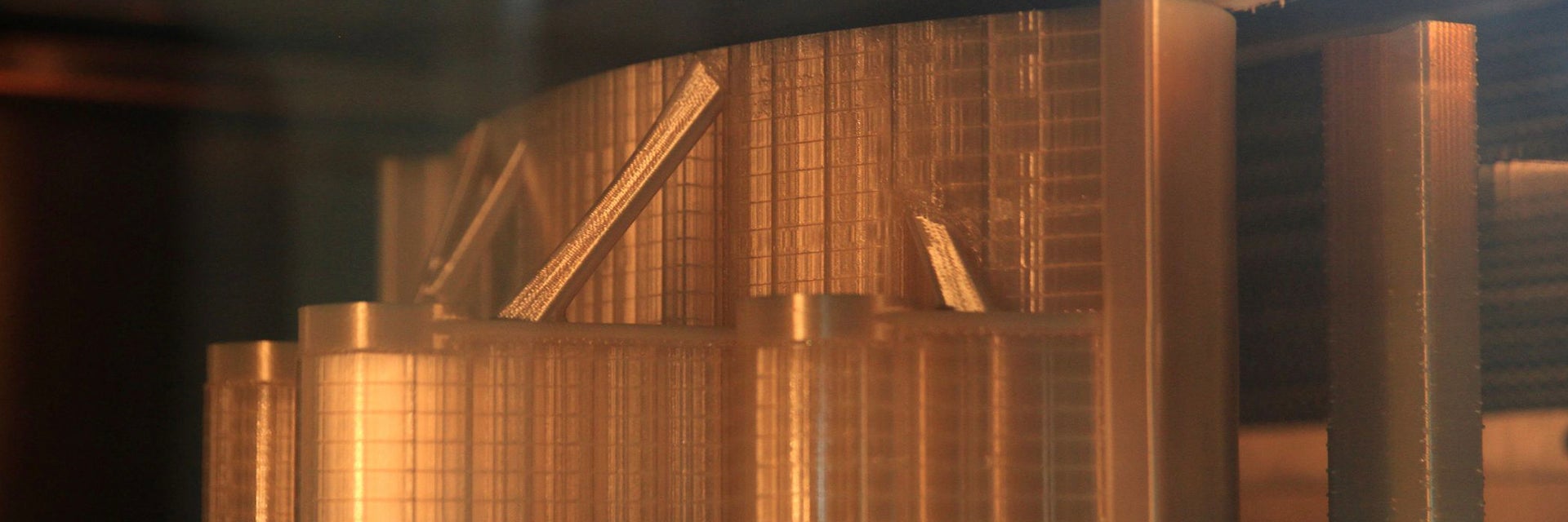 Airbus spacer panel being 3D printed by Materialise 