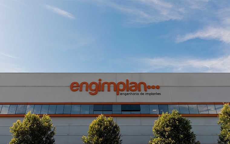 Engimplan building on a sunny day