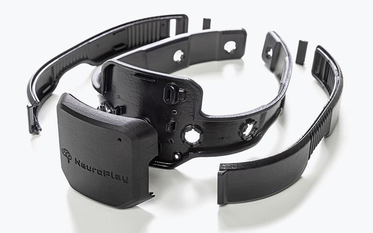 Il funzionamento interno delle cuffie NeuroPlay EEG, progettate da Mindsailors.