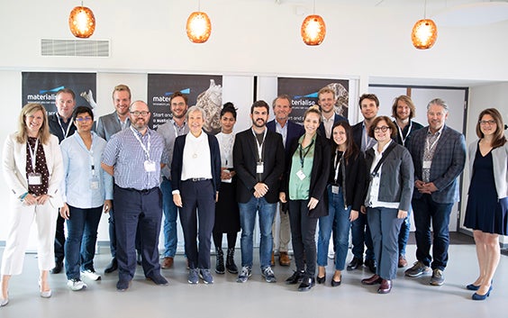 Group of 3d printing in hospital SIG members at the first meeting.