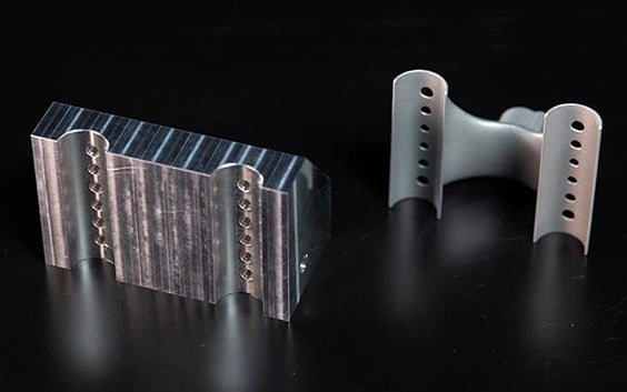 Metal 3D-printed component