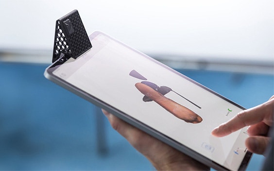 Sam 3 Machine Scan Materialise SAM — 3D Foot Scanning App