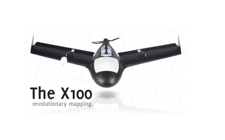 Front view of the Gatewing X100 aircraft