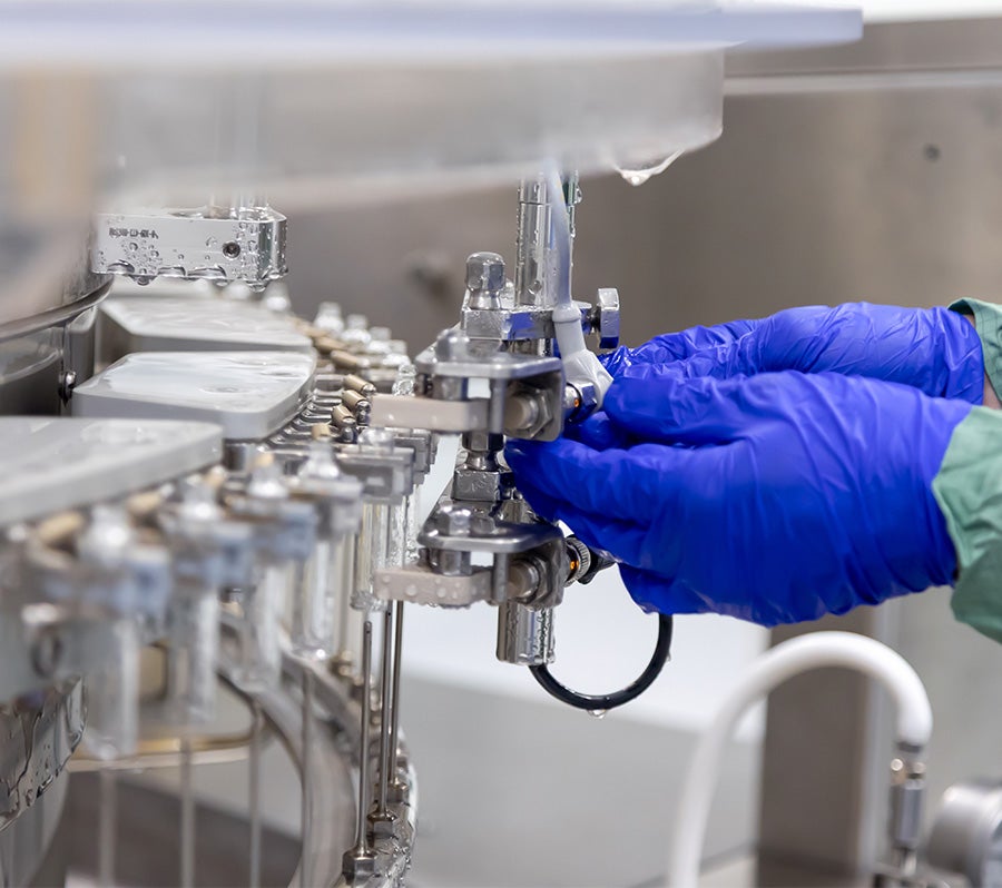 Pharmaceutical production