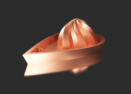 Zitrone Saft Zitronenpresse Gutenberg 3D