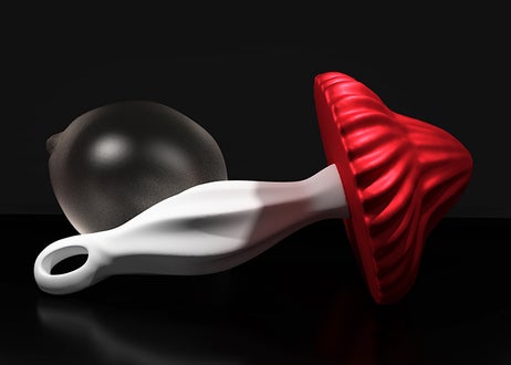 Zitrone Saft Zitronenpresse Gutenberg 3D