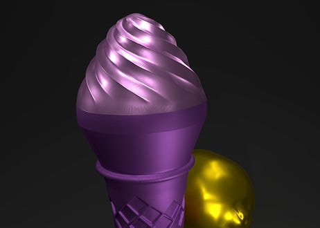 Zitrone Saft Zitronenpresse Gutenberg 3D