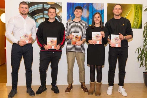 Diplomfeier Lehrlinge Gutenberg