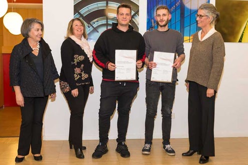 Diplomfeier Lehrlinge Gutenberg