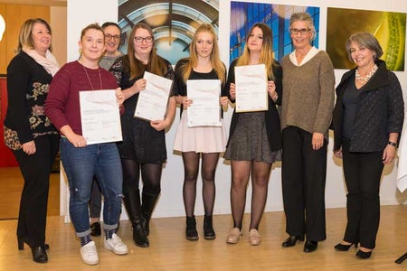 Diplomfeier Lehrlinge Gutenberg