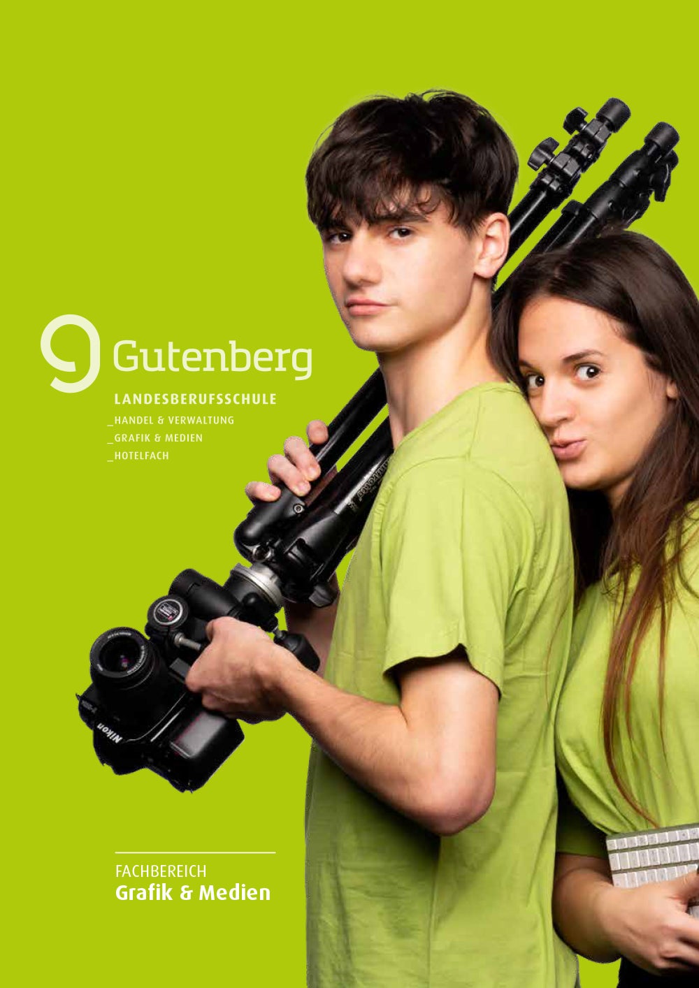 Informations-Broschüre Fachbereich Grafik und Medien