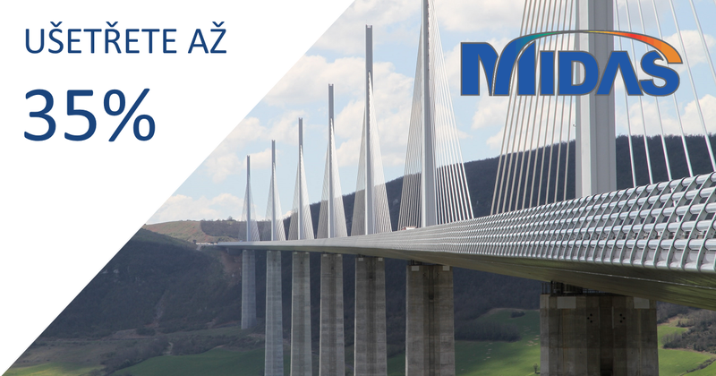 Květnová nabídka midas Civil