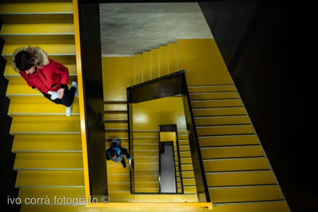 Stiegenhaus im Zubau