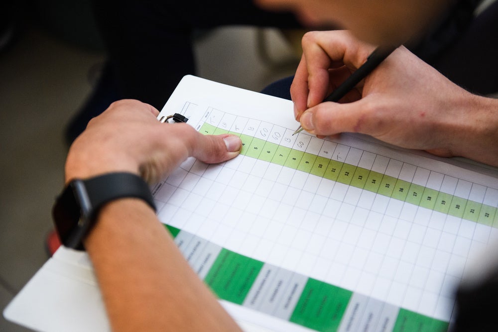 Evaluations des ramasseurs de balles - ©Clément Mahoudeau / FFT