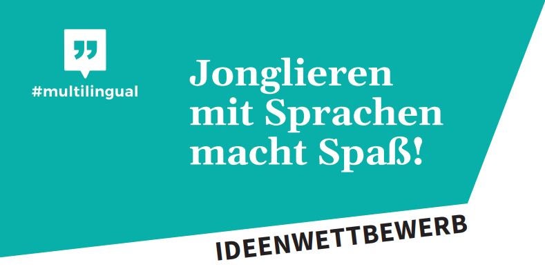 Jonglieren mit Sprachen- Ideenwettbewerb 