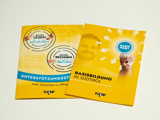 Alle Unterstützungsangebote der KVW Bildung sind auf einer gemeinsamen Plattform, dem Basispunkt, zusammengefasst. Die Angebote zur Verbesserung im Bereich Lesen, Schreiben, Rechnen sowie dem Umgang mit Zahlen sind ab Oktober wieder in 5 Unterstützungsstellen zugänglich. (Foto: LPA/Fabio Brucculeri)