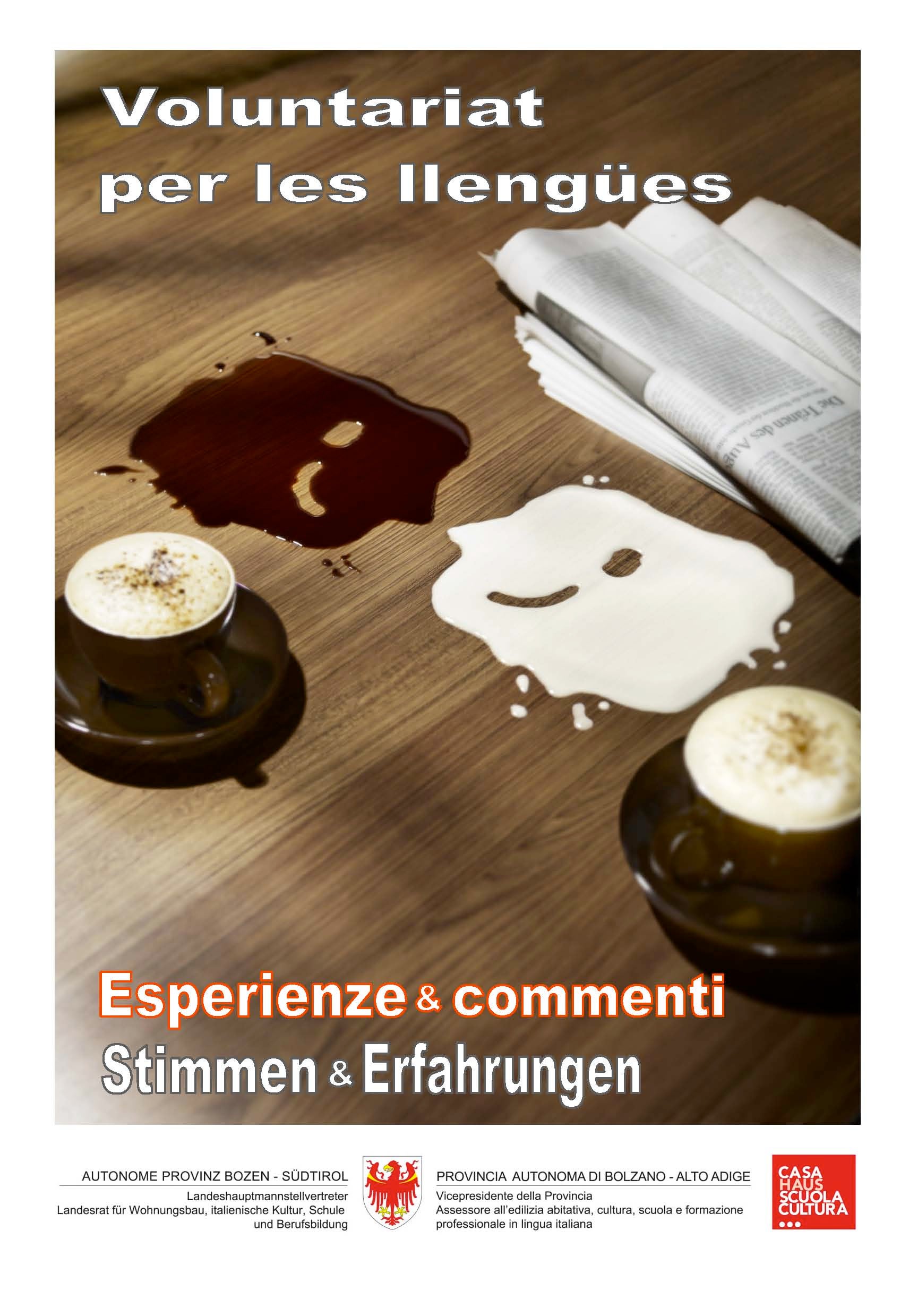 Voluntariat per les llengües - opuscolo esperienze e commenti (2011)