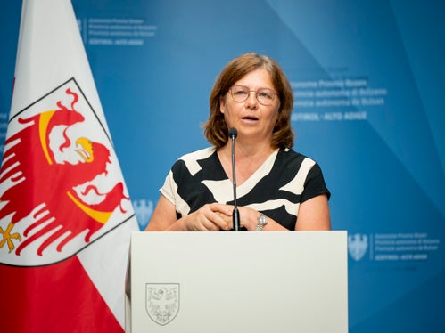 Pressekonferenz Standorterweiterung: Anika Michelon (Foto: LPA)