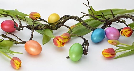 Uova di pasqua ramo, Foto Pixabay