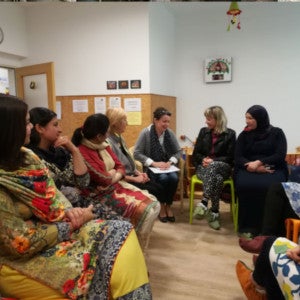 Mami wünscht sich Deutschunterricht.