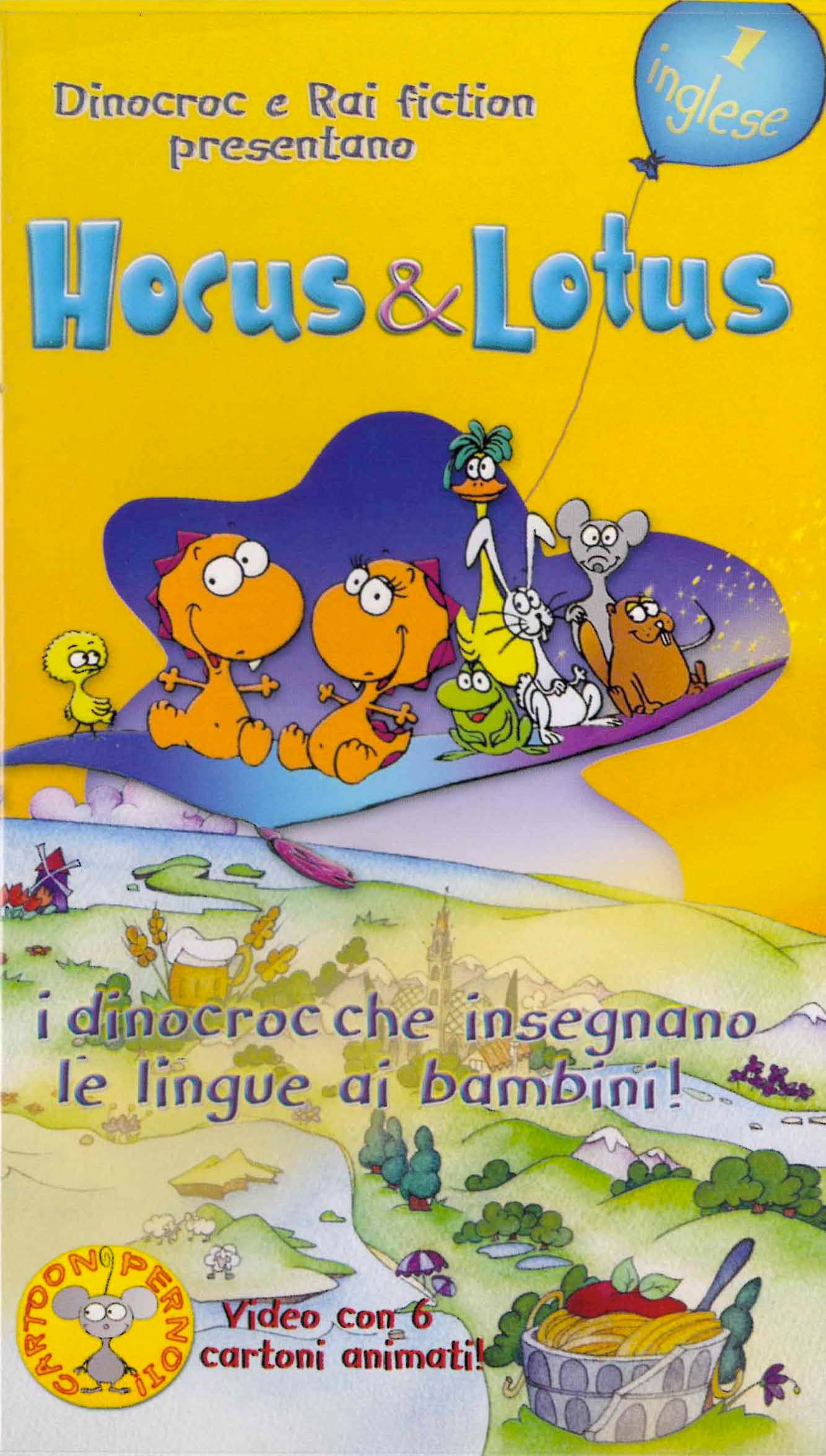 I Dinocroc che insegnano le lingue ai bambini