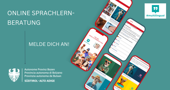 Online-Sprachberatung: einfach anmelden!