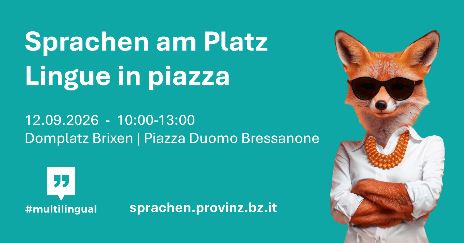 Sprachen am Platz/ Lingue in piazza