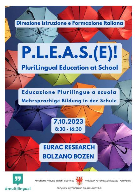 Mehrsprachige Bildung in der Schule/ Educazione plurilingue a scuola (Eurac Research)