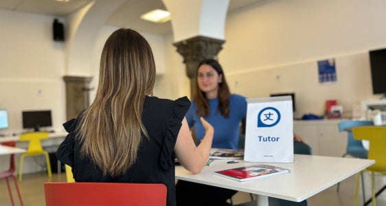 Tutoring linguistico al Centro Multilingue (Foto CML)