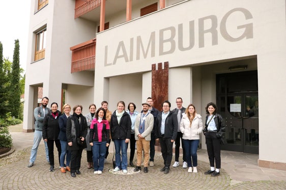 Abb. 1: 15 junge Forschende des Versuchszentrums Laimburg und der Humboldt-Universität zu Berlin nahmen am 18. und 19. April am interdisziplinären Workshop teil: © Laimburg Research Centre/Julia Rizzo