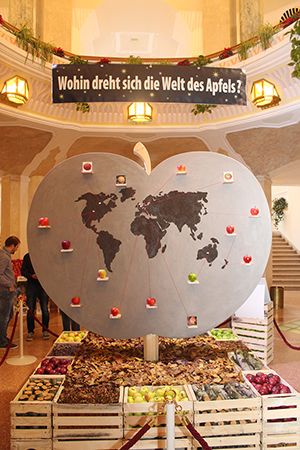 Foyer der Obstbautagung